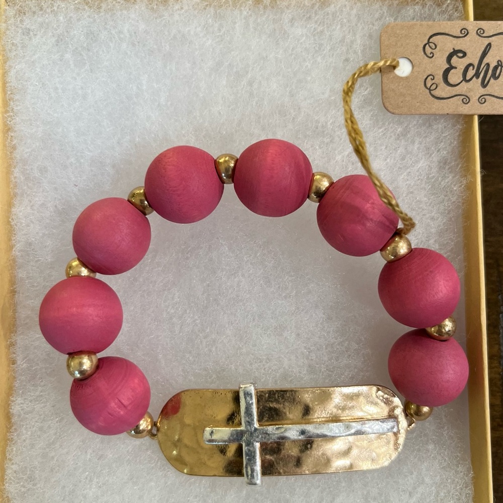 Cross bracelet- New w/tags